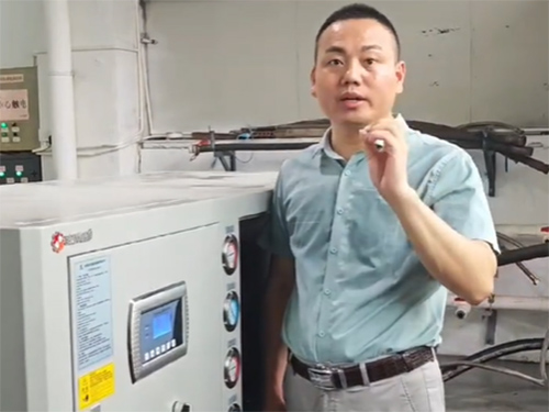 水冷壳管标准机展示